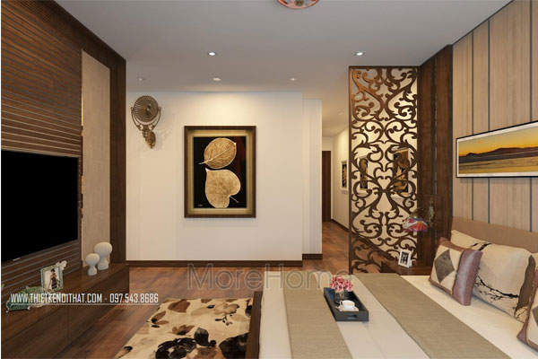 Vách ngăn cnc họa tiết hoa hồng